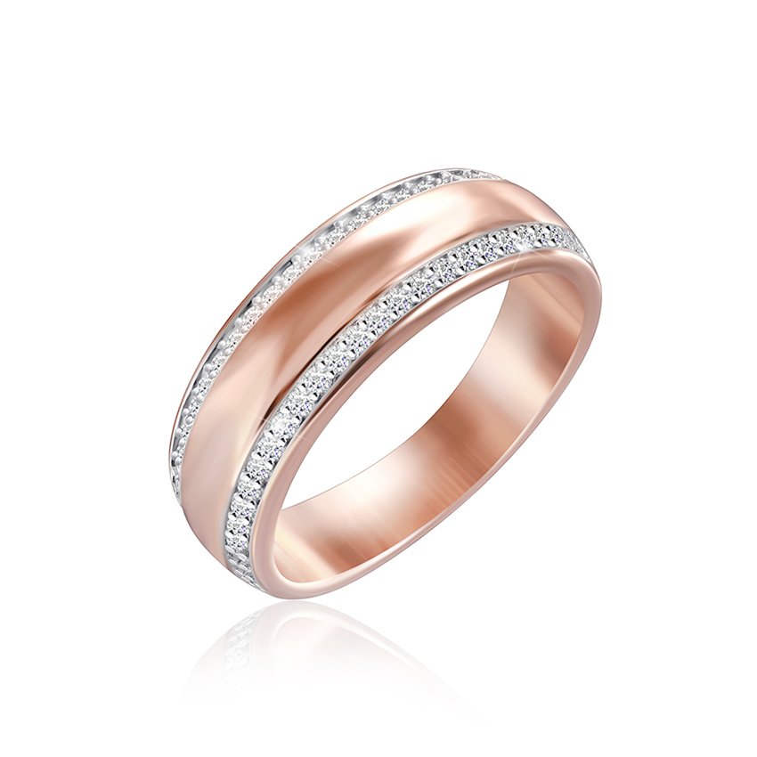 

Серебряное кольцо Silvex925 с фианитом 16.8 мм модели КК3Ф/233-Е