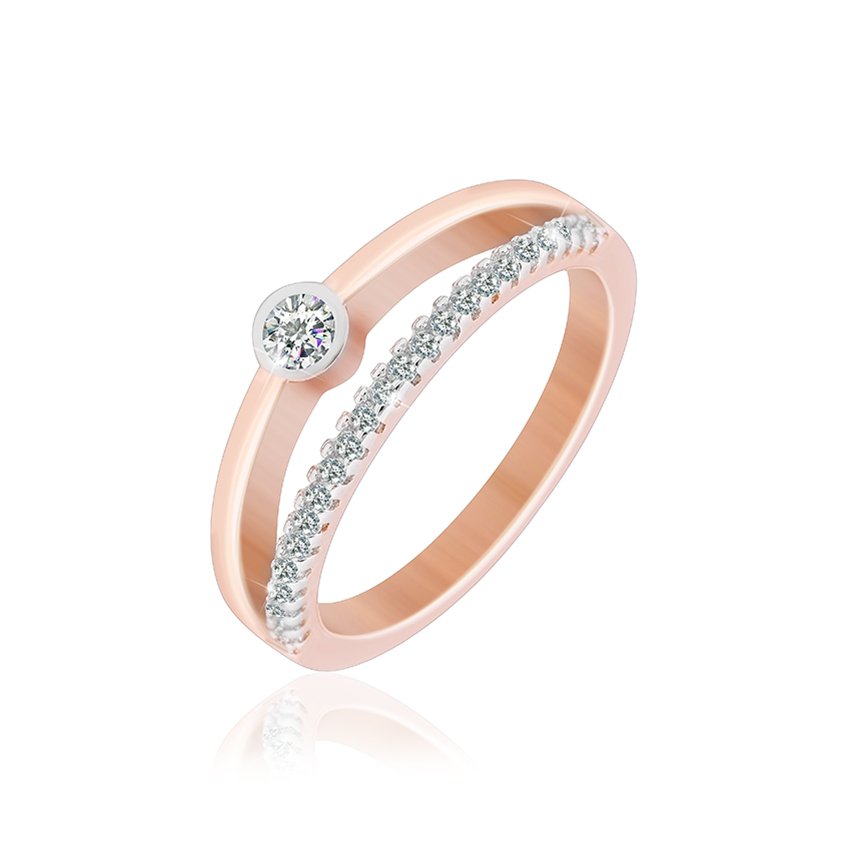 

Серебряное кольцо Silvex925 с фианитом 17.1 мм модели К3Ф/718-Ж