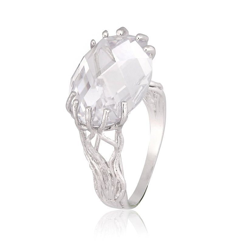 

Серебряное кольцо Silvex925 с фианитом 18.1 мм модели К2Ф/452-К