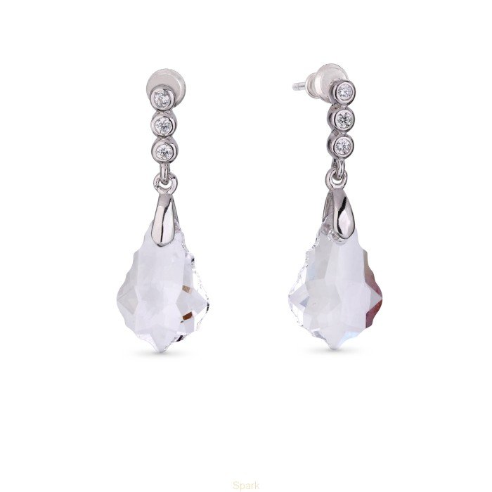 

Серебряные серьги SPARK Baroque со Swarovski модели K6090C