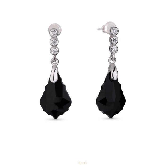 

Серебряные серьги SPARK Baroque со Swarovski модели K6090J