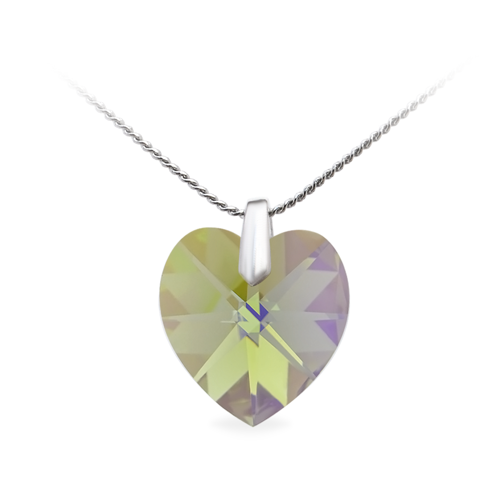 

Кулон c цепочкой KOBI Heart со Swarovski 18 мм модели 7430-9241-26