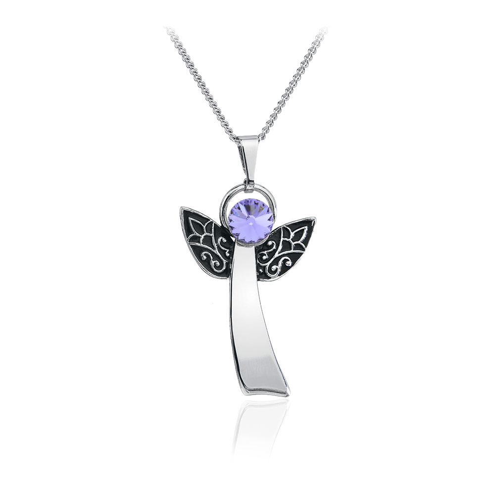 

Кулон c цепочкой KOBI Angelina со Swarovski 6 мм модели 7430-5983-10-32