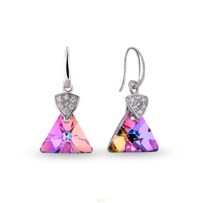 

Серебряные серьги SPARK Triangolo со Swarovski модели KW6628VL