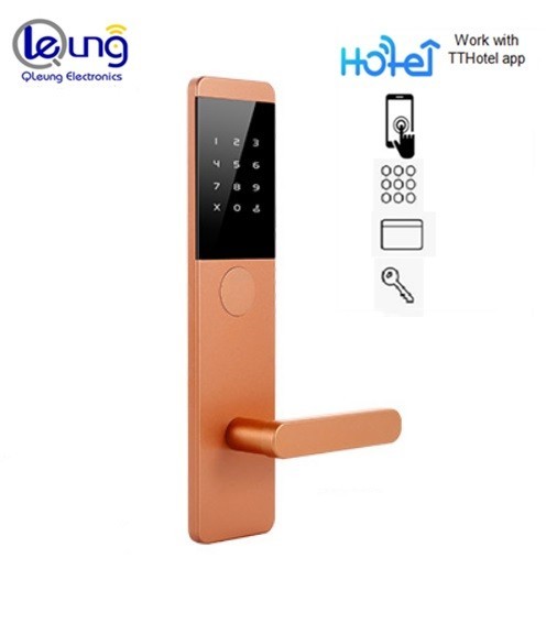 

Умный замок Qleung S816 Rose Gold