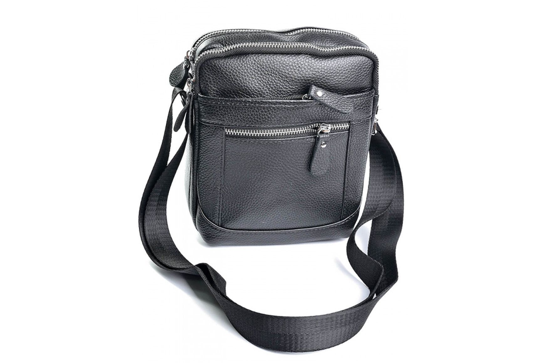 

Мужские сумки 4cases 1187 Black Черная