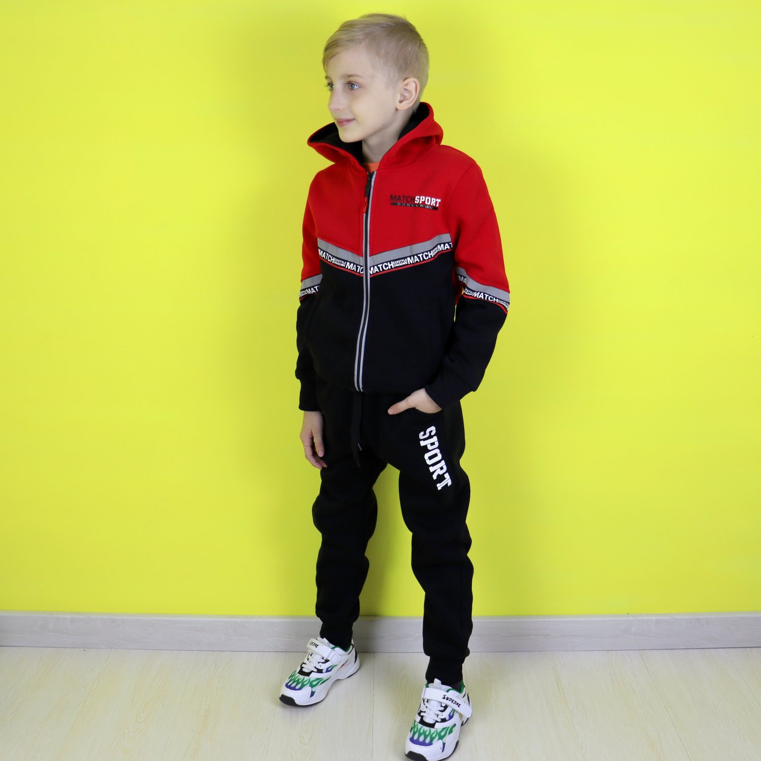 

Теплый костюм для мальчика Sincere (3030крас) Рост 140 см