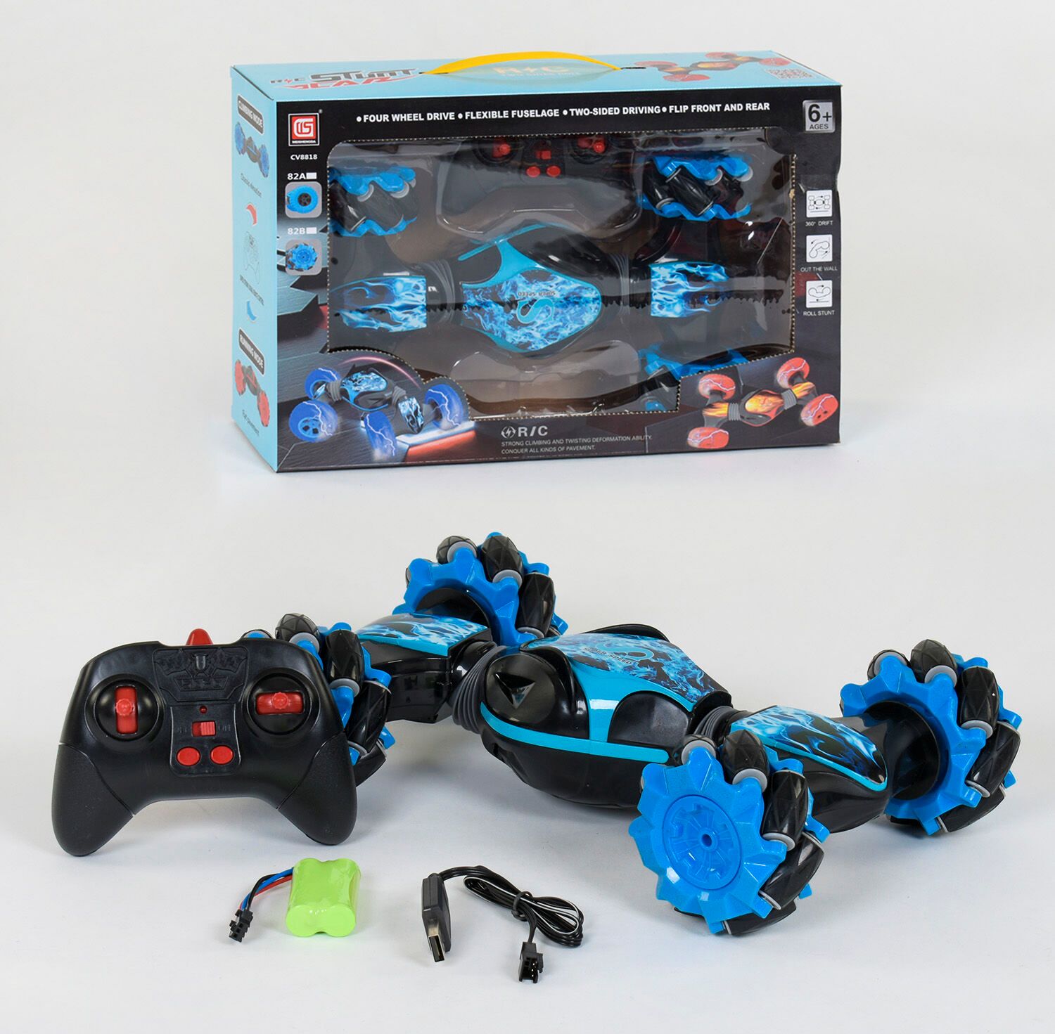 

Трюковый вездеход Star Toys Factor Co (8818-82 B) Голубой