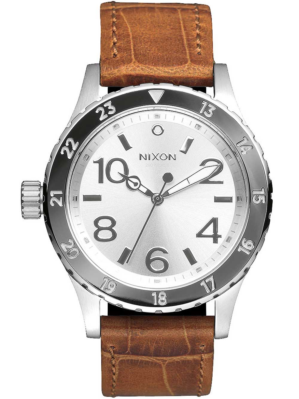 

Часы NIXON A467-1888 38-20 Leather Saddle Gator 38mm 20ATM