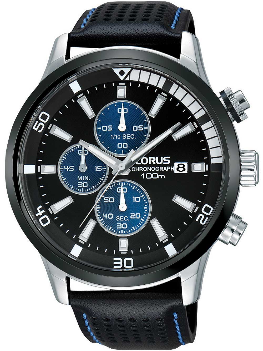 

Часы Lorus RM369CX9 Chronograph 46mm 10ATM