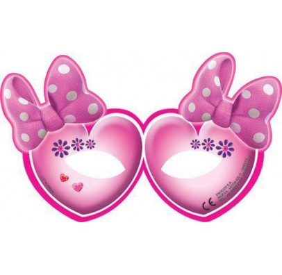 

Маска карнавальна Мінні Маус 4шт/уп 84689