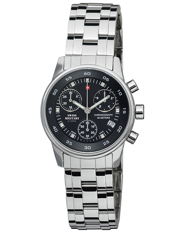 

Часы Swiss Military SM34013.01 Damen Chrono 31mm 5ATM
