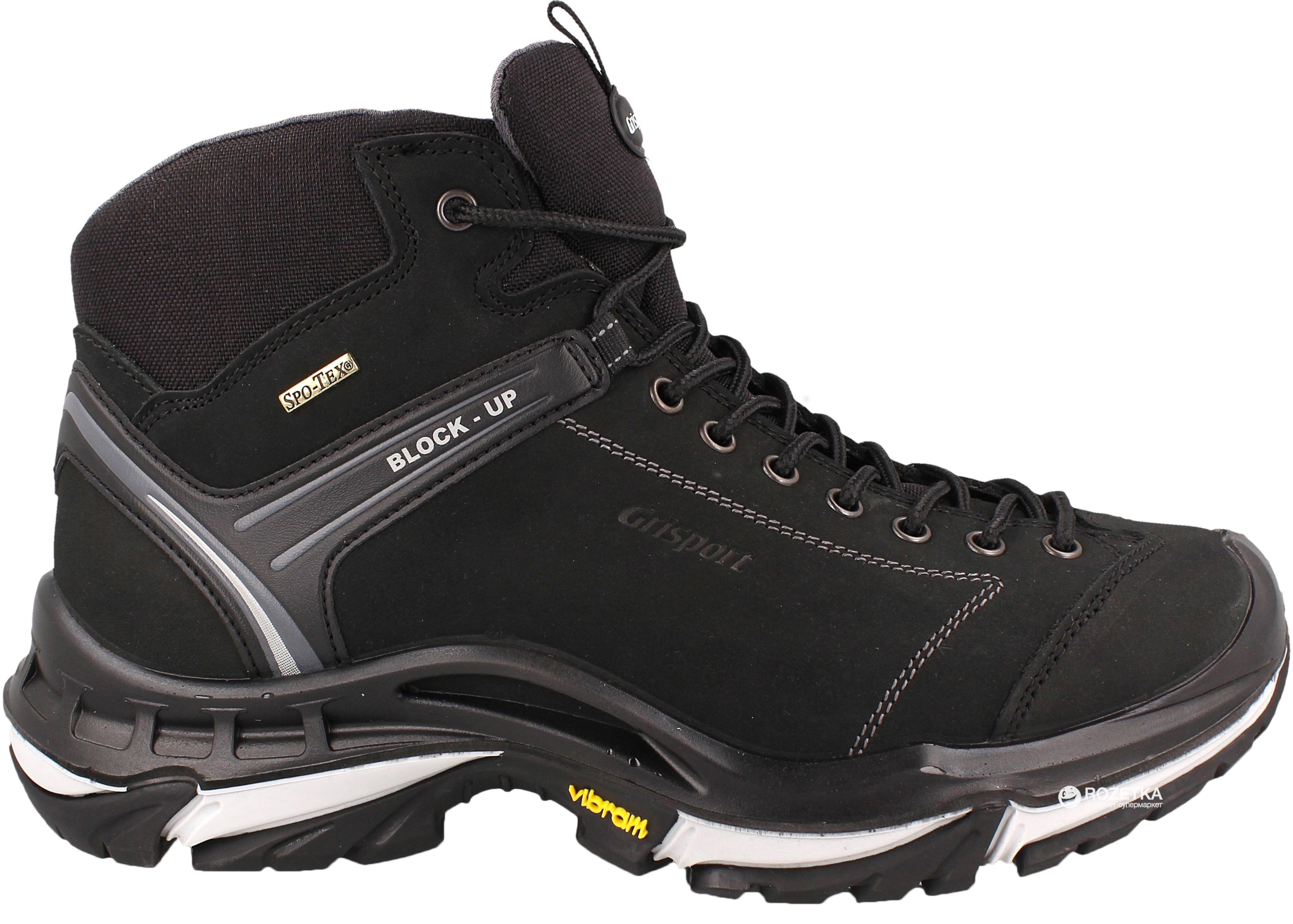 Акція на Черевики Grisport 11929N93tn Vibram 43 (28 см) Чорні (2000012825262/4824311929930) від Rozetka