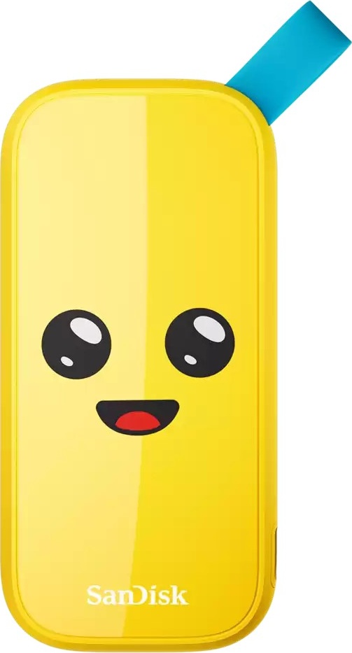 фото SSD накопитель SanDisk Fortnite Portable 2 TB Yellow (SDSSDE30-2T00-G25F)