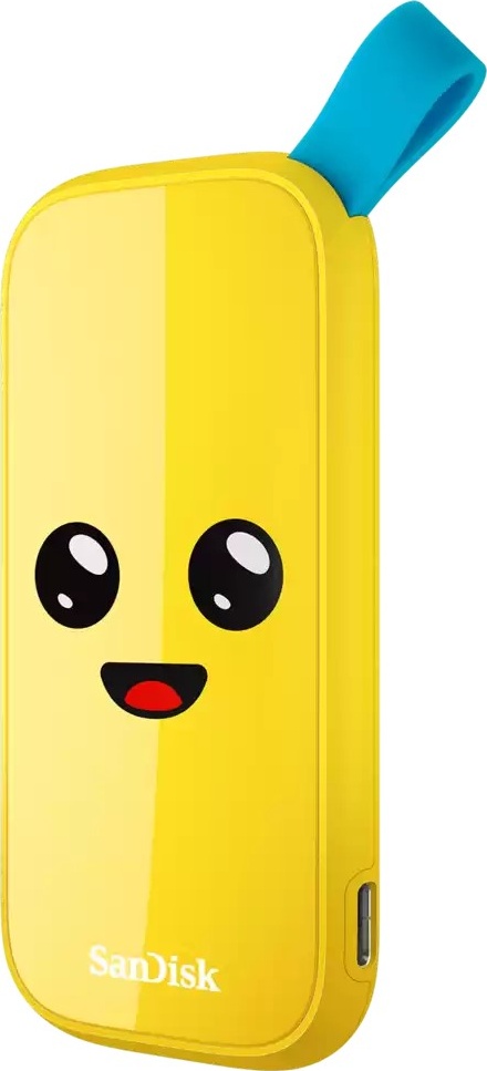 фото SSD накопитель SanDisk Fortnite Portable 2 TB Yellow (SDSSDE30-2T00-G25F)