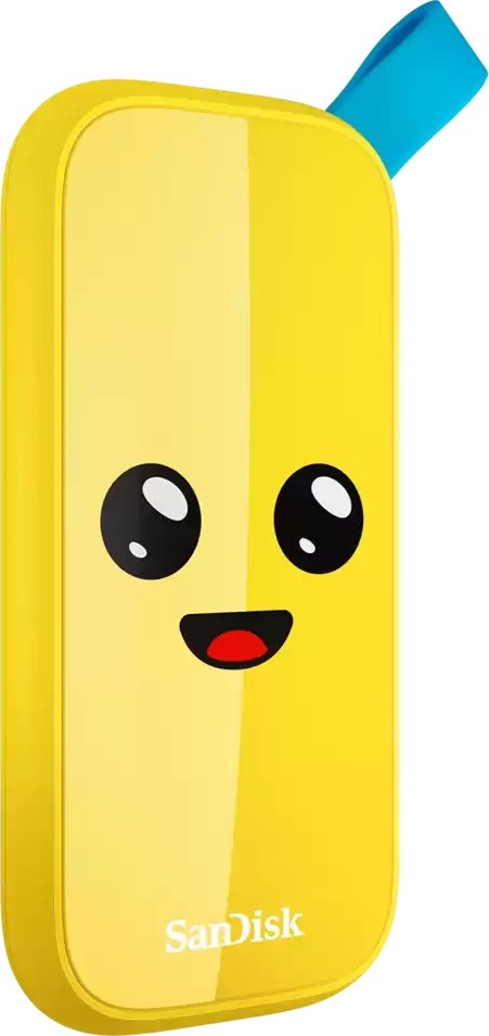 фото SSD накопитель SanDisk Fortnite Portable 2 TB Yellow (SDSSDE30-2T00-G25F)