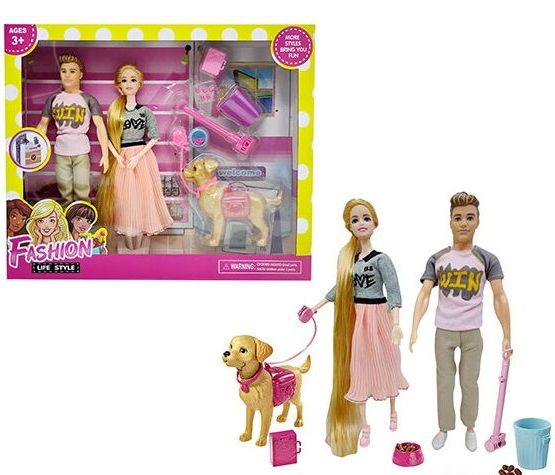 

Кукла семья с аксессуарами Star Toys Factor Co (900-5)