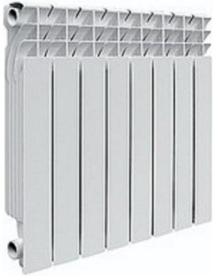 

Алюминиевый радиатор ALLTERMO (10 секций) (Белый) 350/85-11