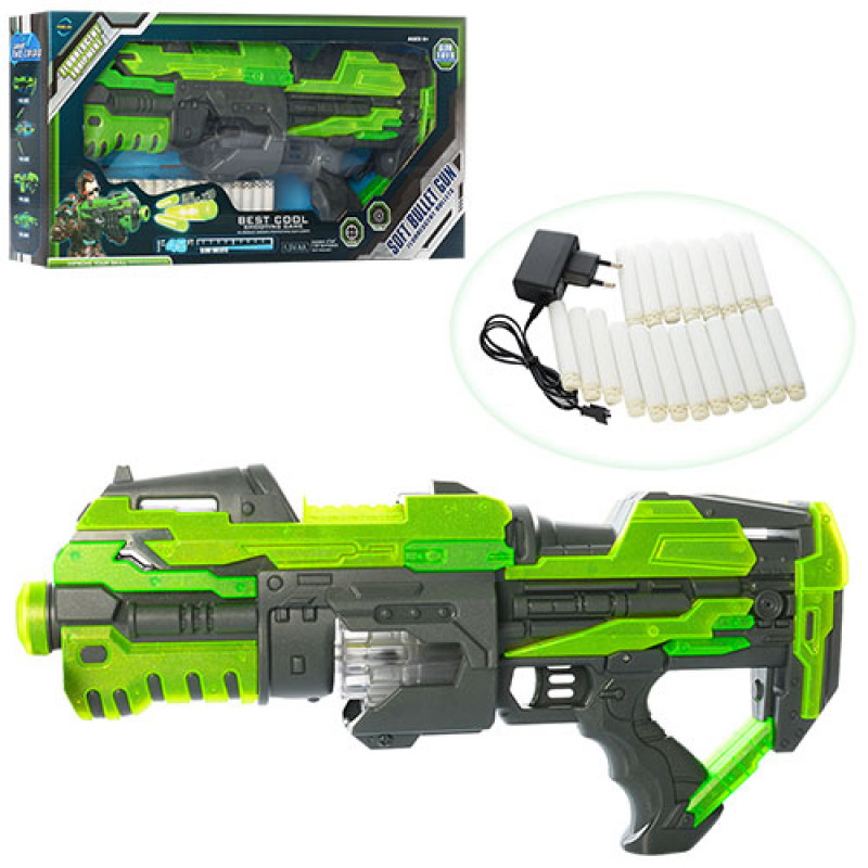 

Автомат с мягкими пульками Star Toys Factor Co (FJ553) Зеленый