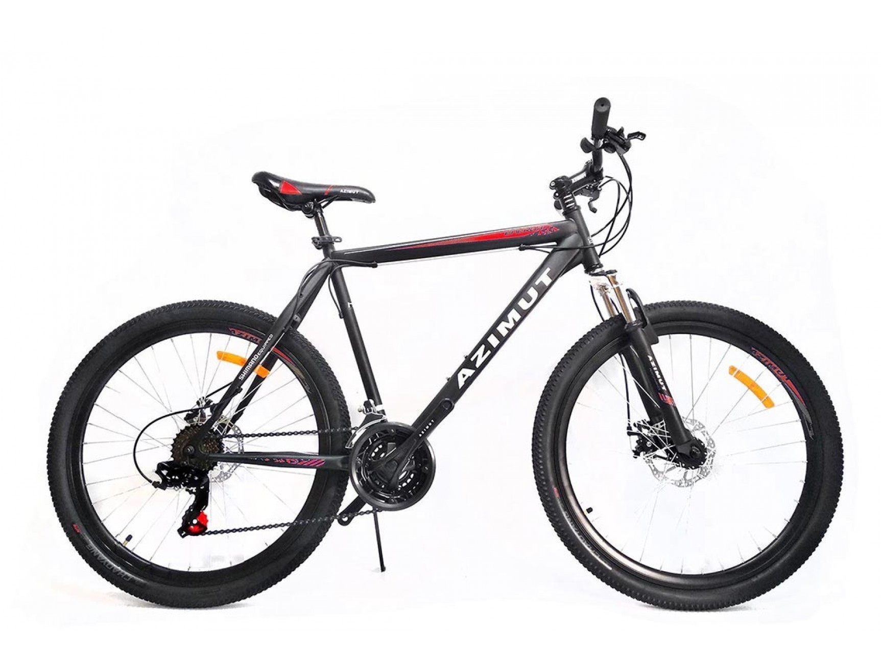

Велосипед Azimut 2021 Energy 26" 21" Black / Red (Energy 26)