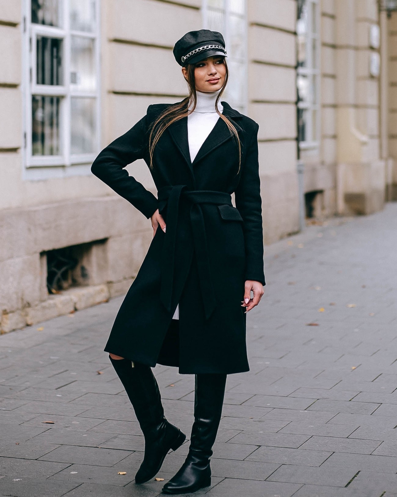 

Пальто OLFY Модена  черный, Пальто OLFY Модена XL черный