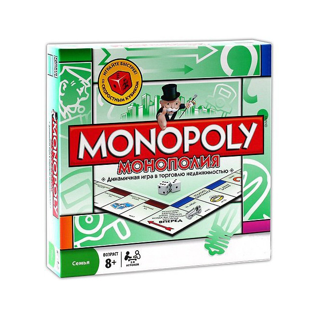 

Монополия Monopoly настольная игра 268х268х51 мм