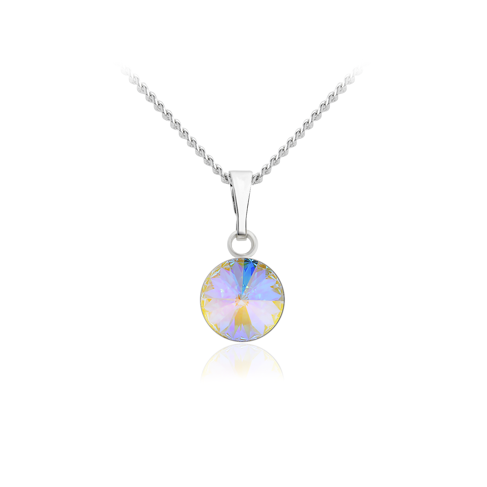 

Кулон c цепочкой KOBI Rivoli 8 мм с кристаллом Swarovski модели 7730-1188-03-32