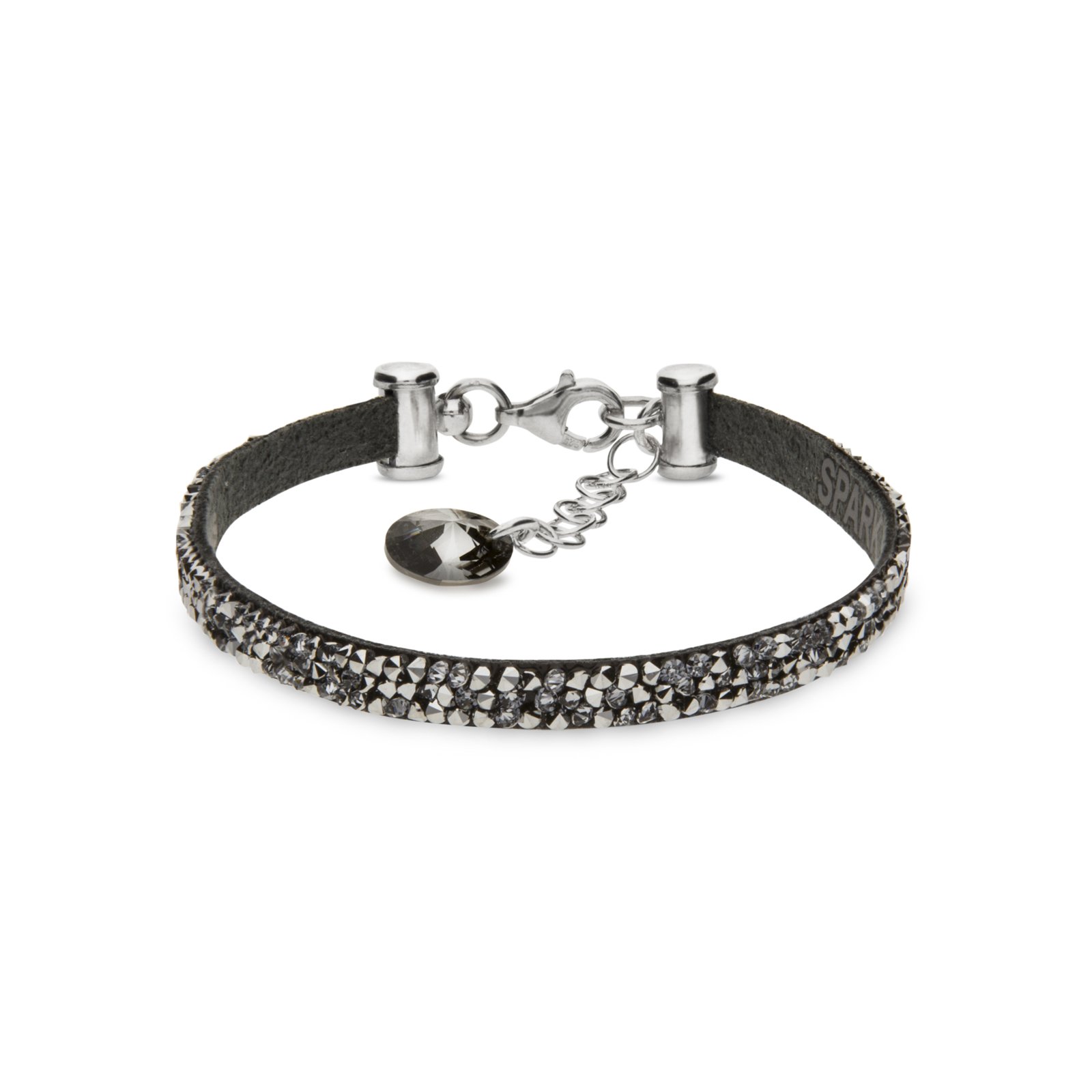 

Замшевый браслет SPARK Stripe Rock со Swarovski модели BTRK1HCHR