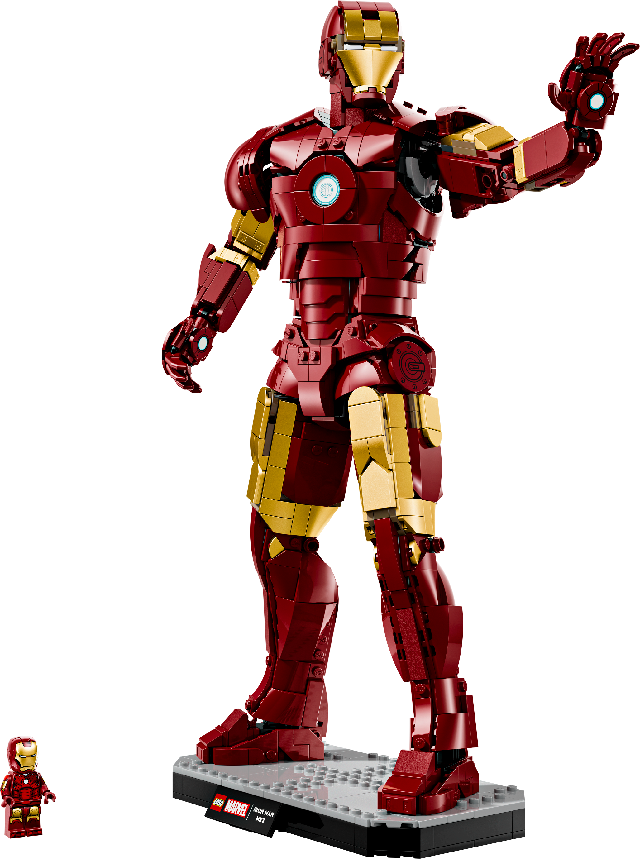 фото Блочный конструктор LEGO Marvel Железный Человек в броне Mark 3. Коллекционный набор (76344)
