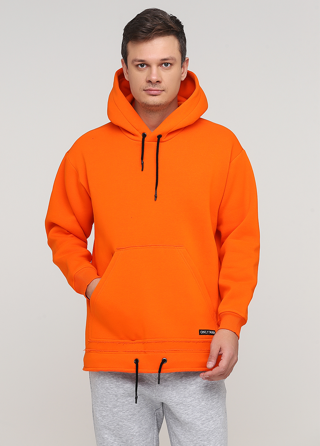 

Худи "Only Man" (95-HU-01-02-orange-L)