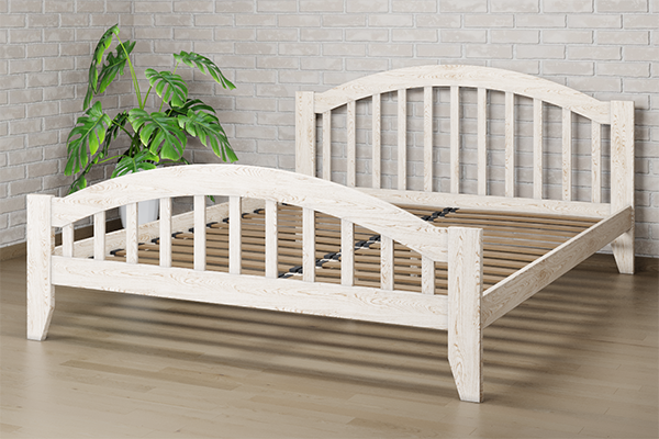 

Ліжко Camelia Меліса 120х200 Білий Сосна Олія