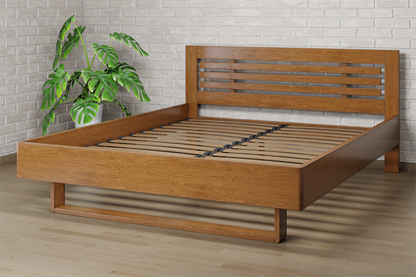 

Ліжко Camelia Лантана 140х200 Горіх світлий Сосна Лак