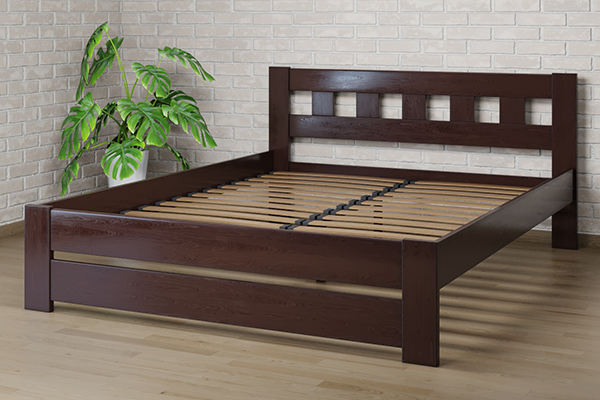 

Ліжко Camelia Сакура 160х200 Горіх темний Дуб Лак