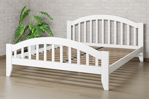 

Ліжко Camelia Меліса 160х200 Білий Сосна Лак