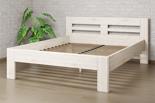 

Ліжко Camelia Ноліна 120х200 Білий Бук Олія