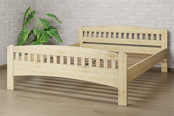 

Ліжко Camelia Розалія 120х200 Натуральний Бук Олія