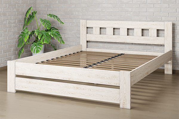 

Ліжко Camelia Сакура 180х190 Білий Сосна Олія