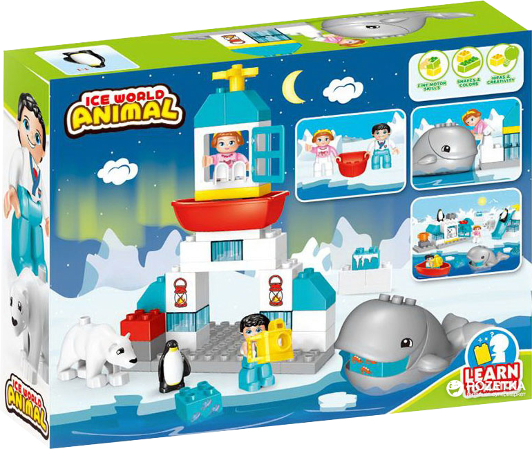 

Конструктор Kids Home Toys Полярная станция 60 деталей (188-81) (6910011880819)