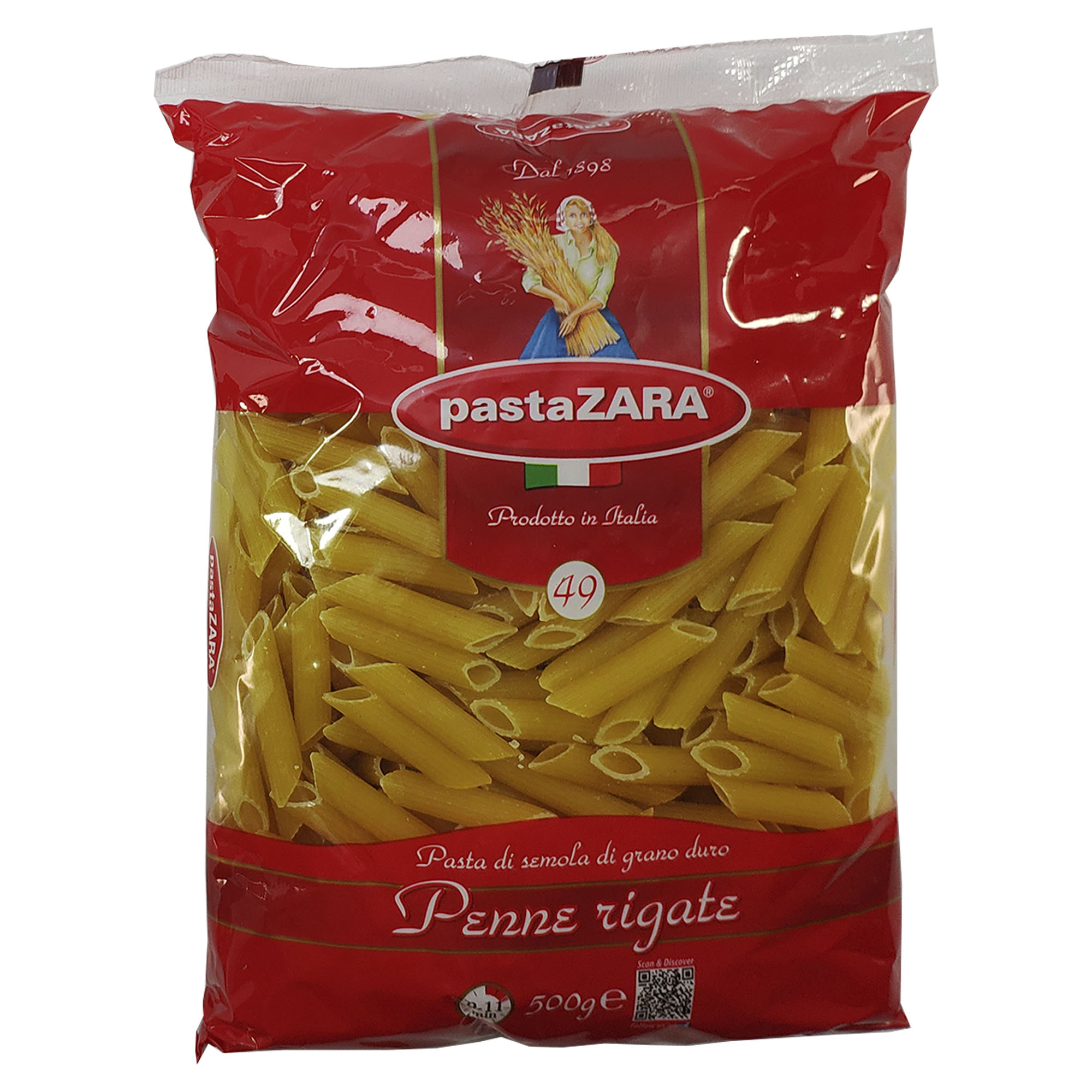 Макарони Pasta Zara 049 Penne Rigate 500 г от продавца: Rena – купить ...