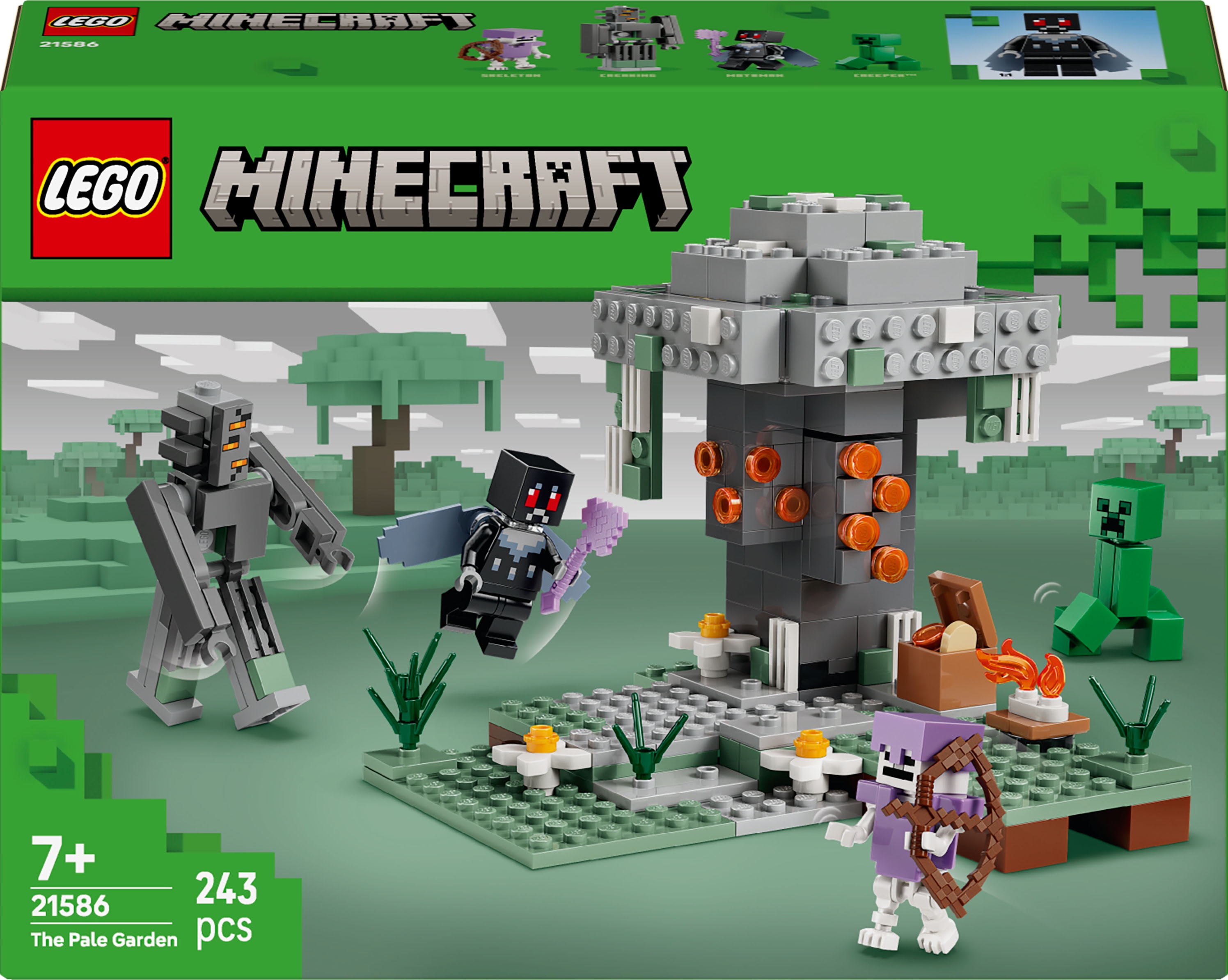 新品 マウンテンリサーチ キット INAVANCE BGO LOCKFIELD Конструктор LEGO Minecraft Бледный сад 243 детали (21586