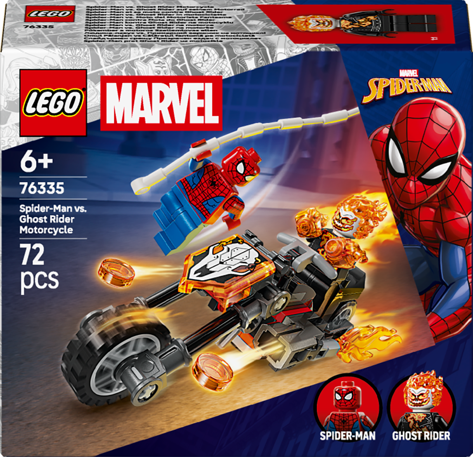 その他 0803-08 m Конструктор LEGO Super Heroes Marvel Человек-паук vs. Призрачный