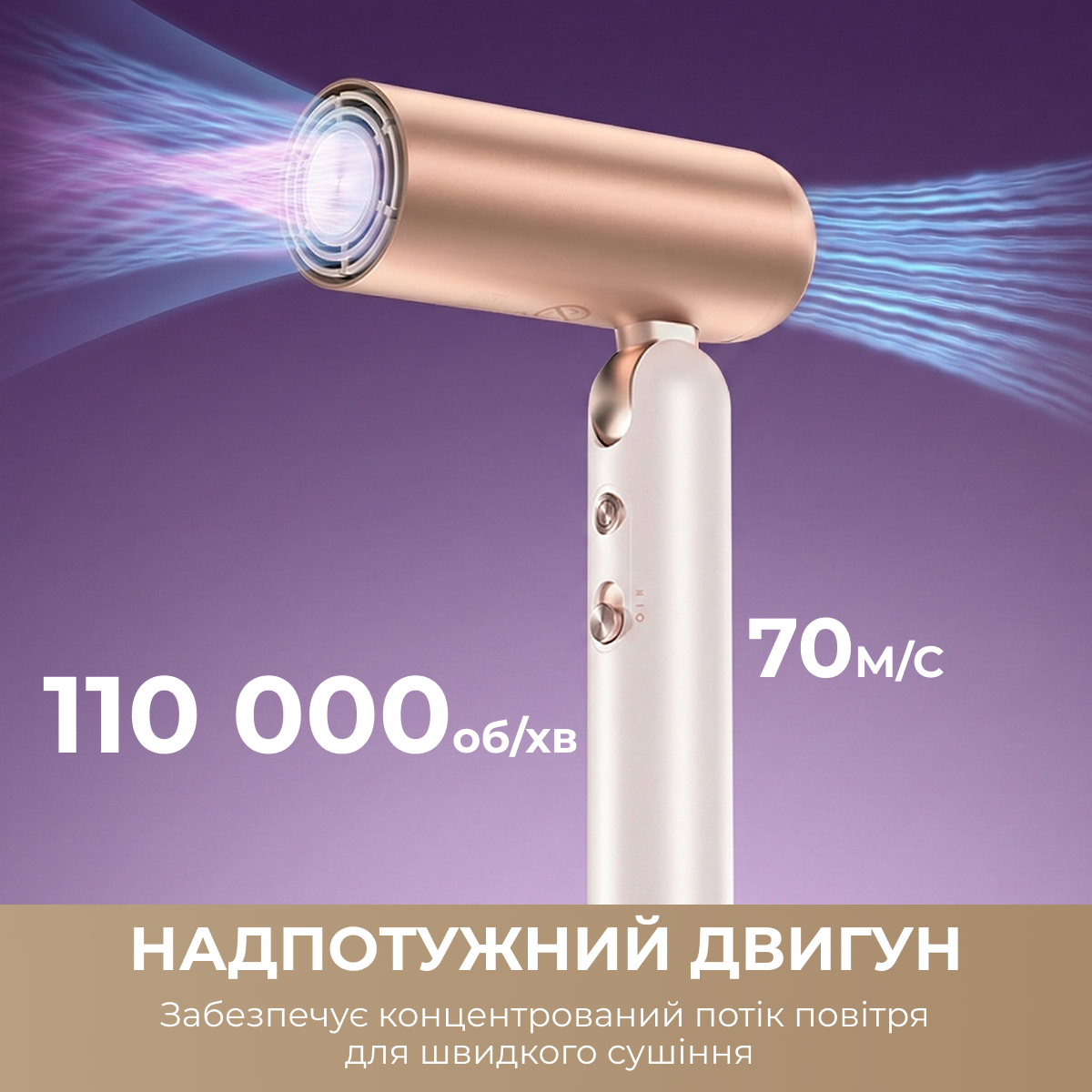 Фен-стайлер Dreame Pocket Ultra 4в1 AHD52 Rosy White — фото 4