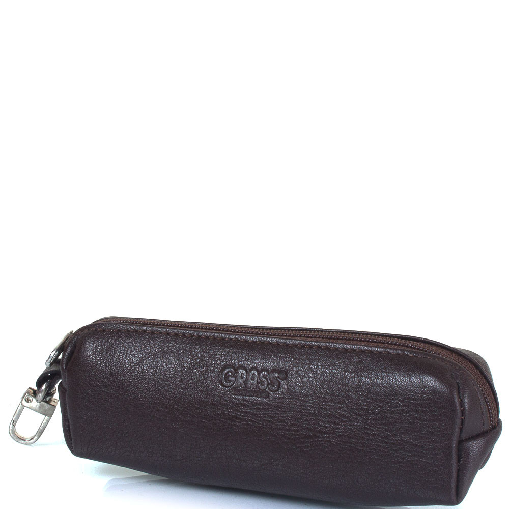 

Мужская кожаная ключница (SHI553-14) Grass 13х4х3,5 см Коричневый 000143707