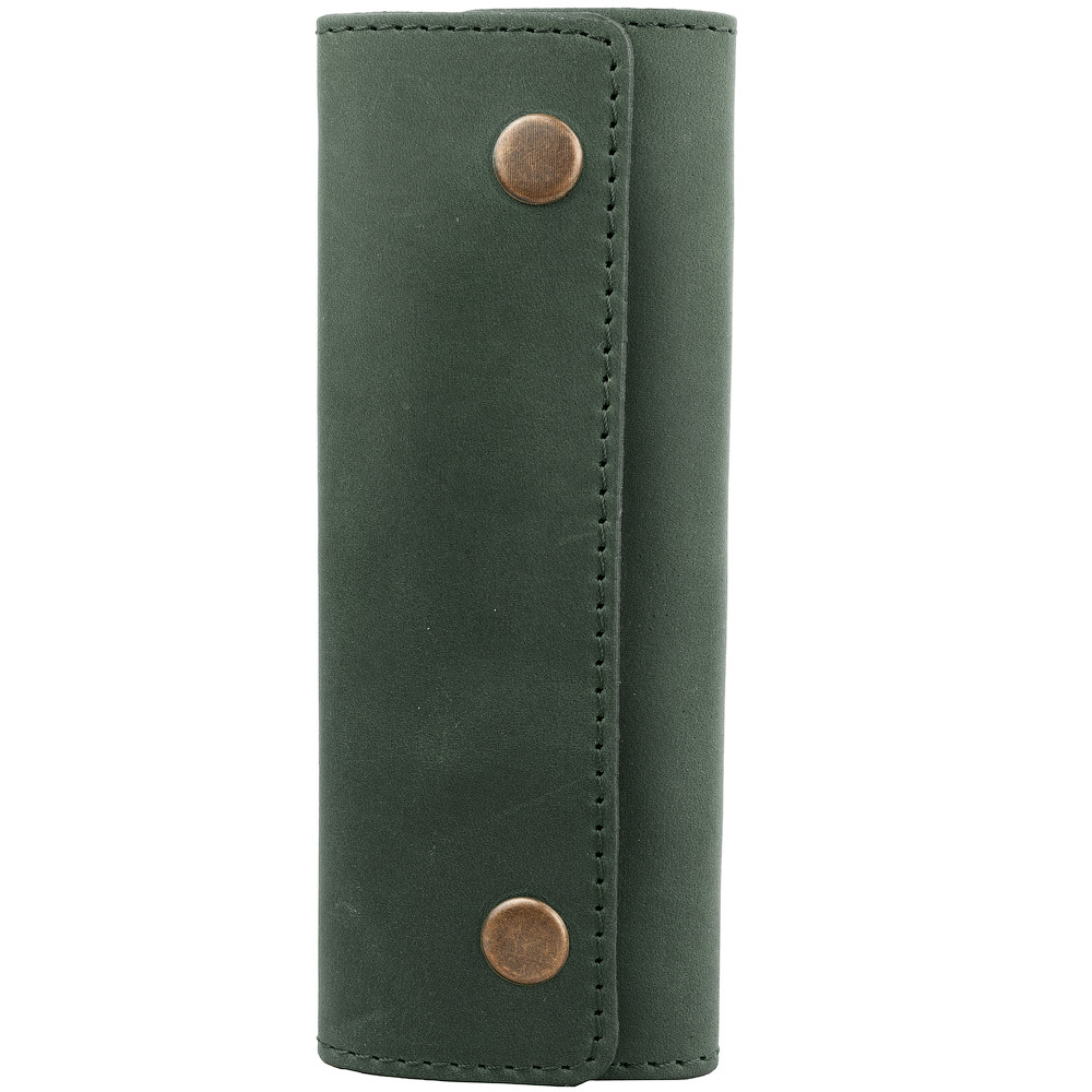 

Женская кожаная ключница (DNK-Keys-Lcol-C) DNK Leather 6х14,5х2 см Зеленый 000144146