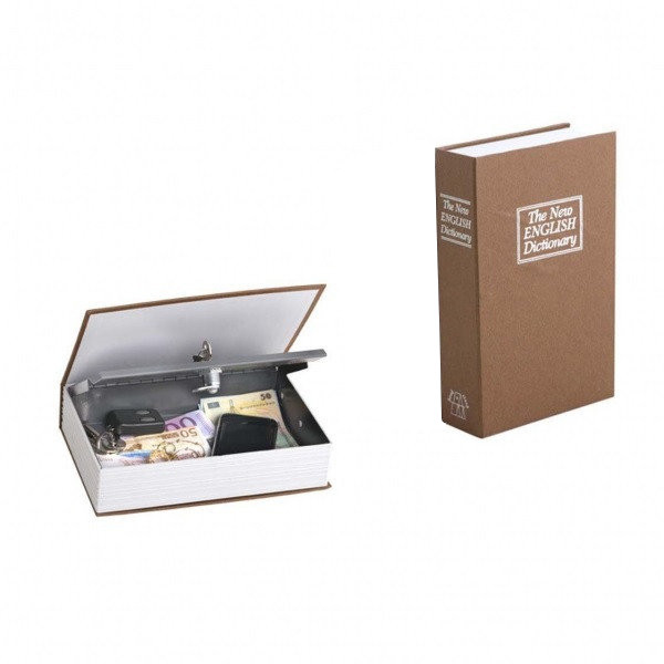 

Книга-сейф MK 0790 металл/картон (Коричневая)