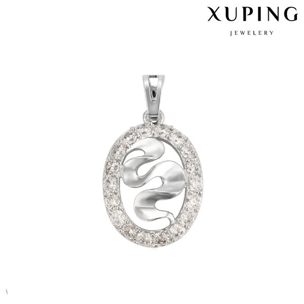 

Подвеска Xuping с белыми фианитами родиум 4358000