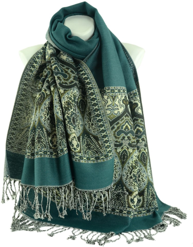 

Шаль Trаum 2491-17 Темно-бирюзовый