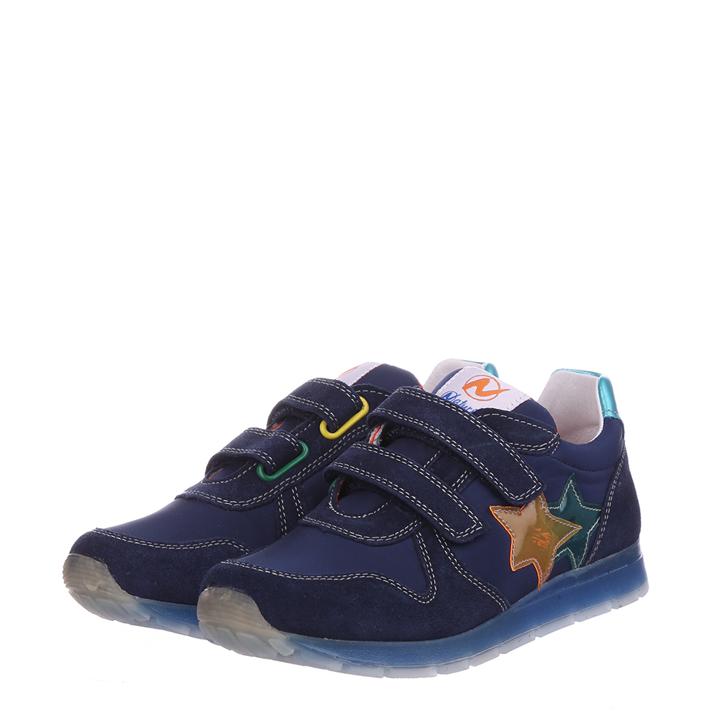 

Кроссовки Naturino Parker vl navy-multi 38 синий