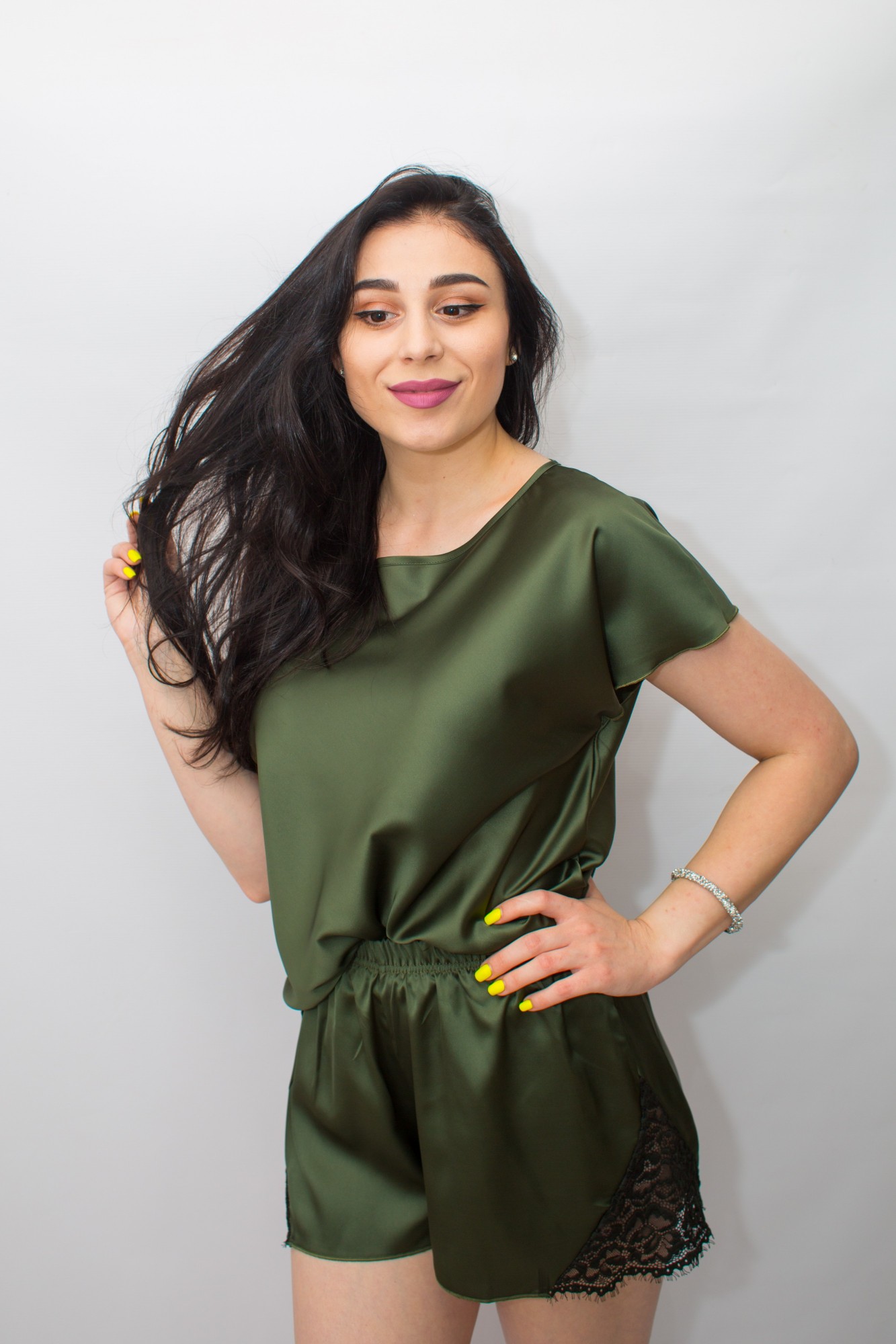 

Піжама жіноча GLAMOUR НС 3002 хакі XL