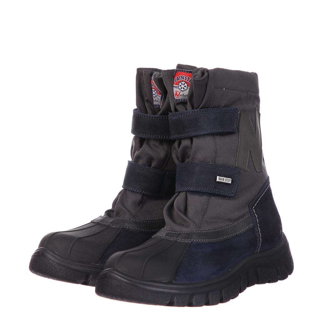

Ботинки Naturino Himalaya bleu-antracite 39 синий